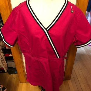 Koi By Kathy Petersen Scrub Top